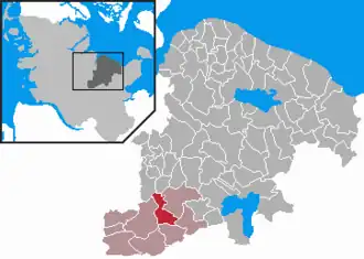 Kaart van Wankendorf