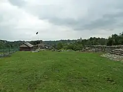 Binnenterrein gezien richting zuidoosten