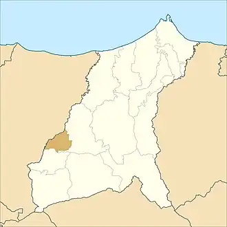 Kaart van Warungpring