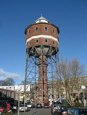 Buiten gebruik zijnde watertoren Noorderbinnensingel Groningen