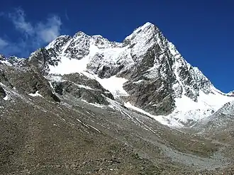 Watzespitze vanuit het oosten