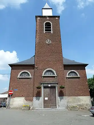 de Sint-Petrus-en-Pauluskerk in Woutersbrakel