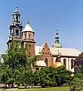 De kathedraal op Wawel in Krakau
