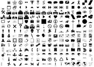 Voorbeeld van Webdings