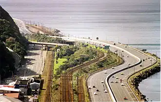 De Wellington Urban Motorway in 1994