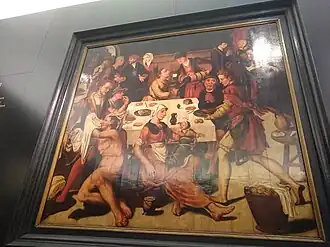 De werken van Barmhartigheid (1548) door Jacob Maler