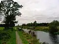 Ringkanal met jaagpad
