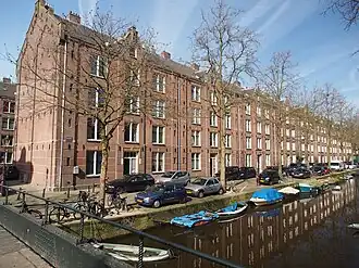 Westerkade 1-9 (v.r.n.l., maart 2017)