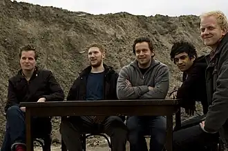 V.l.n.r. Wouter, Marten, Paul, Thomas, Gerben