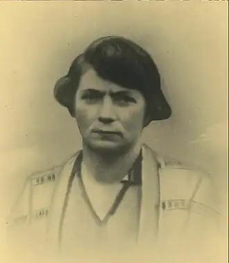 Wieke Bosch ruim voor de oorlog (archief Arend Hazekamp)