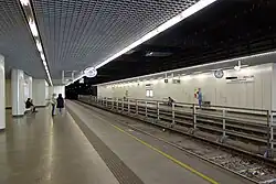 De ondergrondse tramperrons.