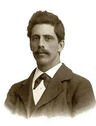W.B. IJzerdraat jr. in 1901