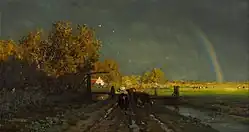 De Regenboog (1875), olieverf op doek, Kunstmuseum Den Haag