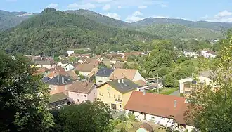 Gezicht op Willer-sur-Thur