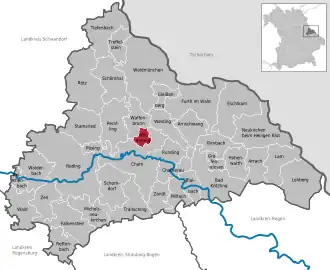 Kaart van Willmering