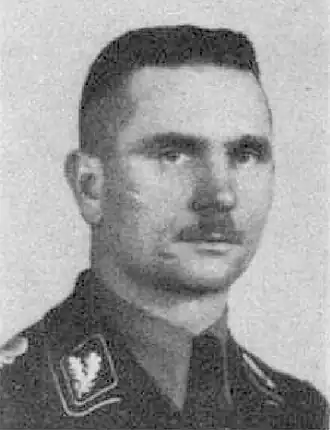 SS-Oberführer Willy Schmelcher, 1938 of eerder.