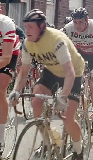 Willy Van Neste in een Belgische koers (1967)