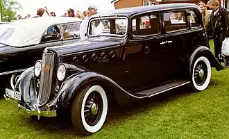 Willys 77 vierdeurs sedan (1936)