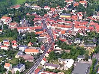 Luchtfoto van Wilsdruff