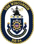 Embleem USS Wisconsin
