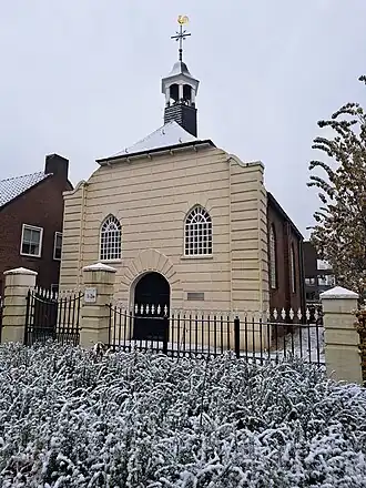 Het Witte kerkje in het najaar van 2024.