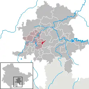 Kaart van Wittgendorf