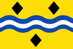 Vlag van het Groot-Waterschap van Woerden
