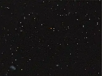 Wolf 359 is de oranje ster boven het midden