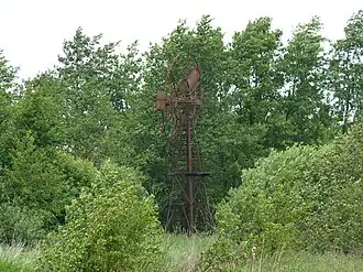 De windmotor in 2010