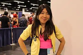 Cosplayer als Jubilee tijdens WonderCon 2015.