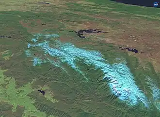 Computerweergave door NASA World Wind