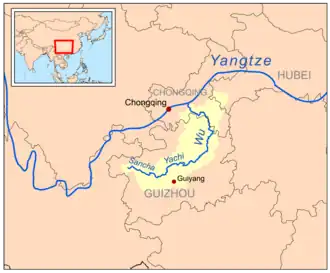 Het bassin van de Wu