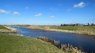 de vaart tussen Wirdum en Swichum
