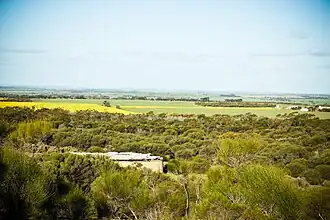 Xantippe watertank en uitzicht