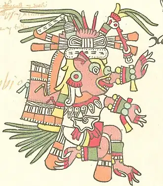 Xolotl in de Codex Telleriano-Remensis