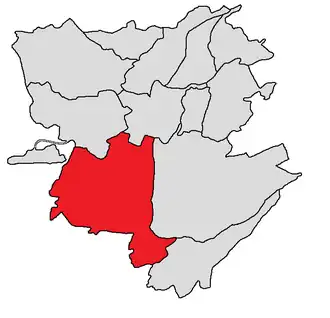 Shengavit (in rood)