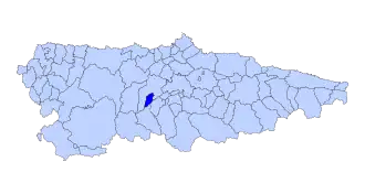 Kaart van Yernes y Tameza