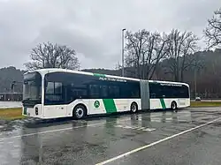 Yutong U18 in Kristiansand, Noorwegen