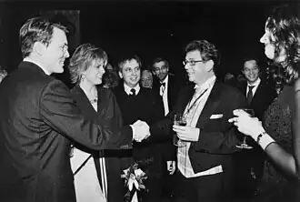 Roger Moens ontmoet prins Constantijn en prinses Laurentien