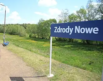 Station Zdrody Nowe