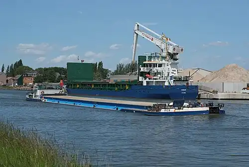 Zeekanaal Brussel-Schelde, ter hoogte van Grimbergen