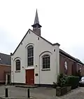 Kerk met verenigingsgebouw