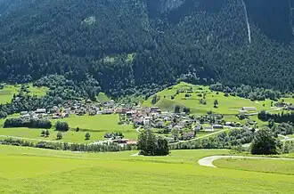 Zicht op Zillis-Reischen