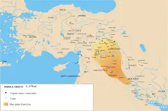 Het rijk van Mari onder Zimri-Lim