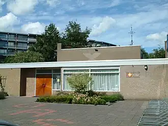 Ingang Kerkelijk centrum De Oase