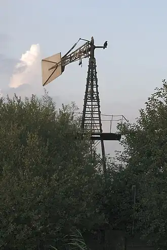 Zuidbroeksemolen zonder schoepenrad ( september 2008)