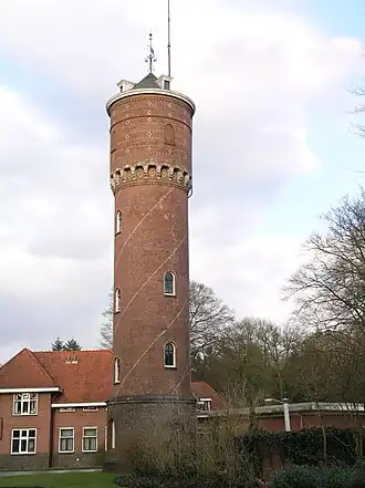 De watertoren van Dennenoord